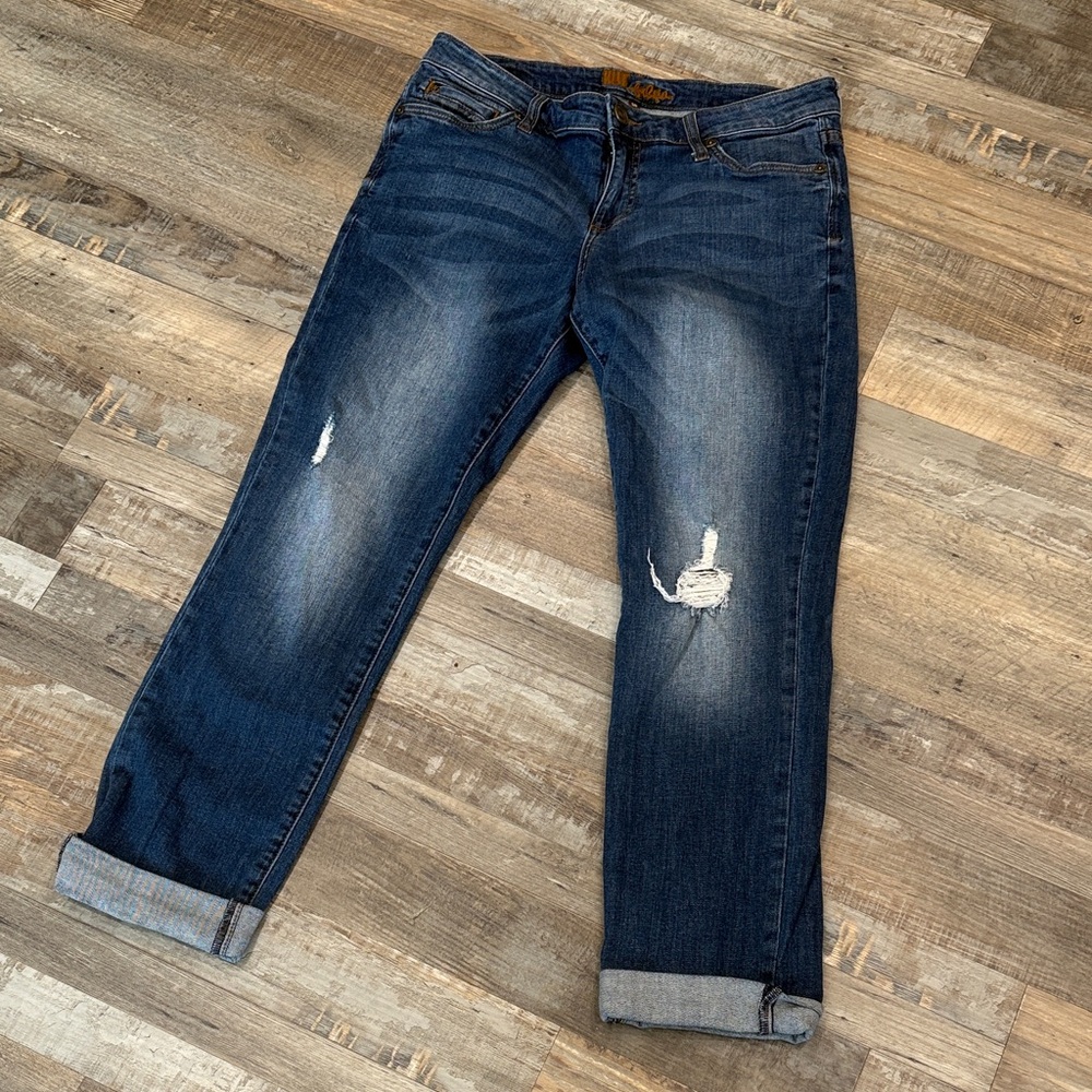 Women's Distressed Kut from the Kloth Blue Jeans